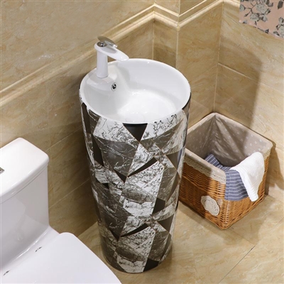 Pedestal Sink Faucet